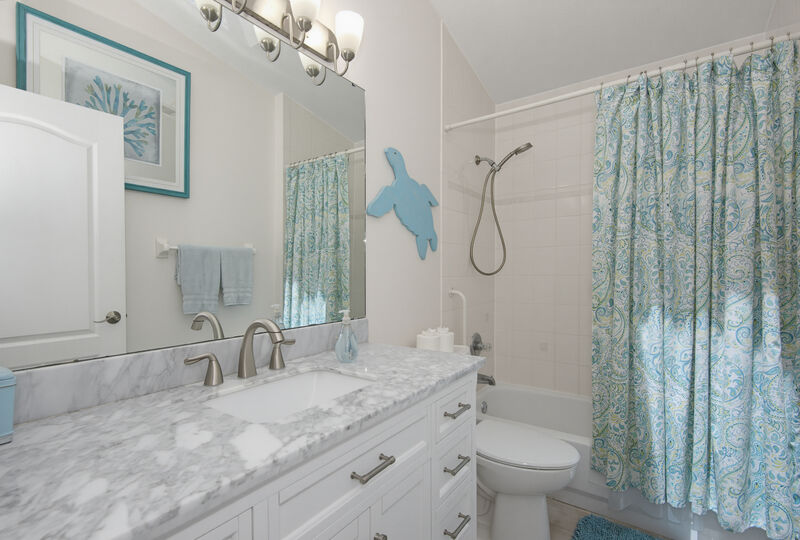 A second full bathroom — the Lighthouse, New Smyrna Beach